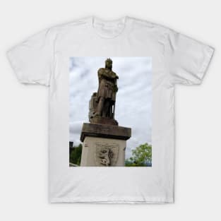 Robert The Bruce Statue At Stirling Castle T-Shirt